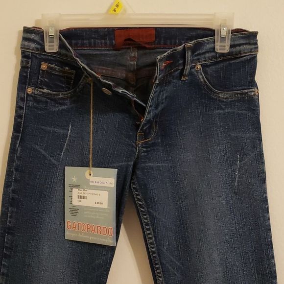 Jean Gato blue one, Gatopardo jeans NWT. - Picture 8 of 15